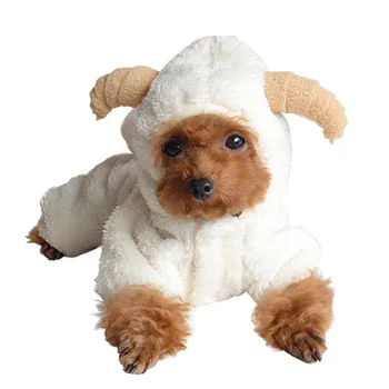 Super Warm Winter Dog Clothes Christmas Sheep Costume For Dogs Cat Suit Pet Jumpsuit Coat Chihuahua French Bulldog Overalls
Super Warm Winter Dog Clothes Christmas Sheep Costume For Dogs Cat Suit Pet Jumpsuit Coat Chihuahua French Bulldog Overalls