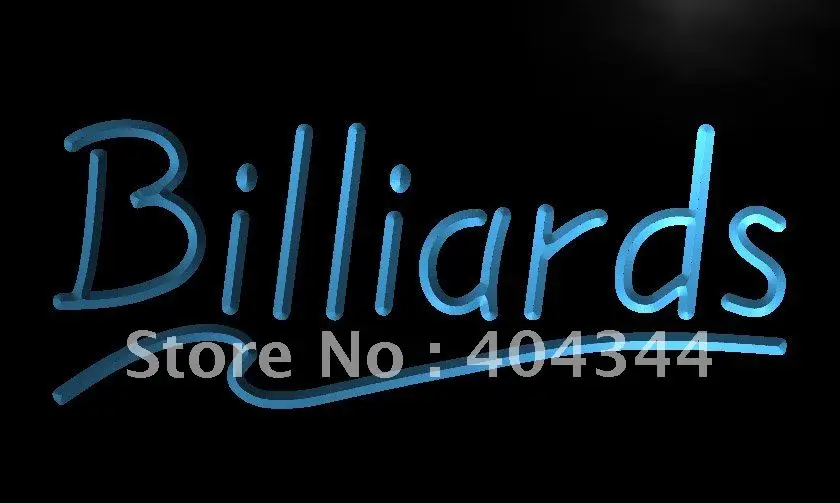 LB266- Billiards Pool Room Bar LED Neon Light Sign home decor crafts | Дом и сад