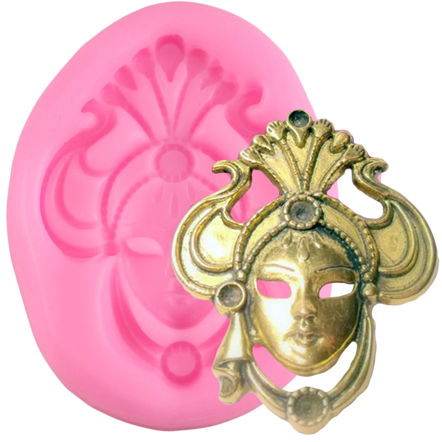 Masquerade Mask Silicone Mold Fondant Mould Mask Lace Moulds Cake Decorating Tools Chocolate Gumpaste Molds Kitchen Baking Tools
Masquerade Mask Silicone Mold Fondant Mould Mask Lace Moulds Cake Decorating Tools Chocolate Gumpaste Molds Kitchen Baking Tools