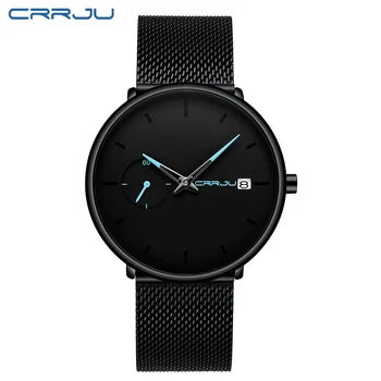 CRRJU 2019 Men Watches Top Luxury Brand Mens Fashion Simple Business Quartz Wrist Watch Male Waterproof Clock Relogio Masculino
CRRJU 2019 Men Watches Top Luxury Brand Mens Fashion Simple Business Quartz Wrist Watch Male Waterproof Clock Relogio Masculino