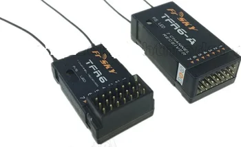 FRSky compatible 2.4G Futaba FASST 7 Channel receiver TFR6/TFR6A for T8FG 10CG 14DG
FRSky compatible 2.4G Futaba FASST 7 Channel receiver TFR6/TFR6A for T8FG 10CG 14DG