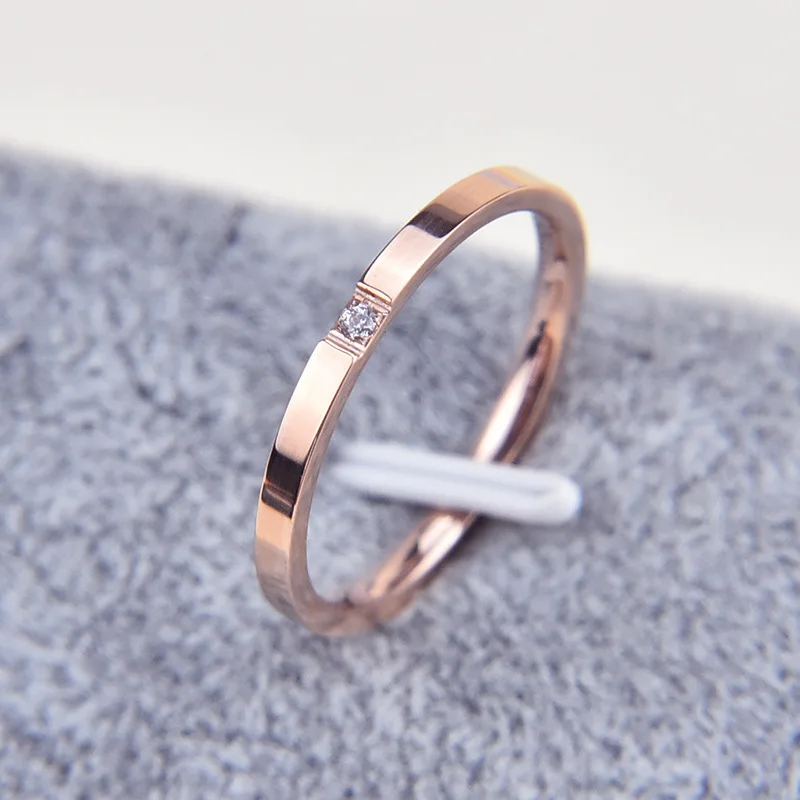 ZMZY Fashion New Trendy Rose Gold Color Women Jewelry Wedding Ring Pave CZ Rhinestone Stainless Steel Rings Wholesale
ZMZY Fashion New Trendy Rose Gold Color Women Jewelry Wedding Ring Pave CZ Rhinestone Stainless Steel Rings Wholesale
