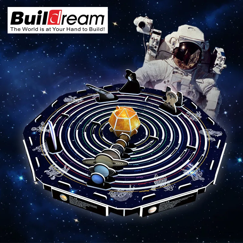 Classic 3D Jigsaw Puzzle Apollo Moon Rocket Solar System International Space Station Construction Brick Model Building Paper
Classic 3D Jigsaw Puzzle Apollo Moon Rocket Solar System International Space Station Construction Brick Model Building Paper