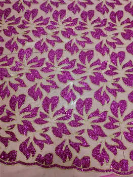 New design YG-91509 african glued glitter lace fabric french tulle lace fabric For party dress in hot pink and bright gold color
New design YG-91509 african glued glitter lace fabric french tulle lace fabric For party dress in hot pink and bright gold color
