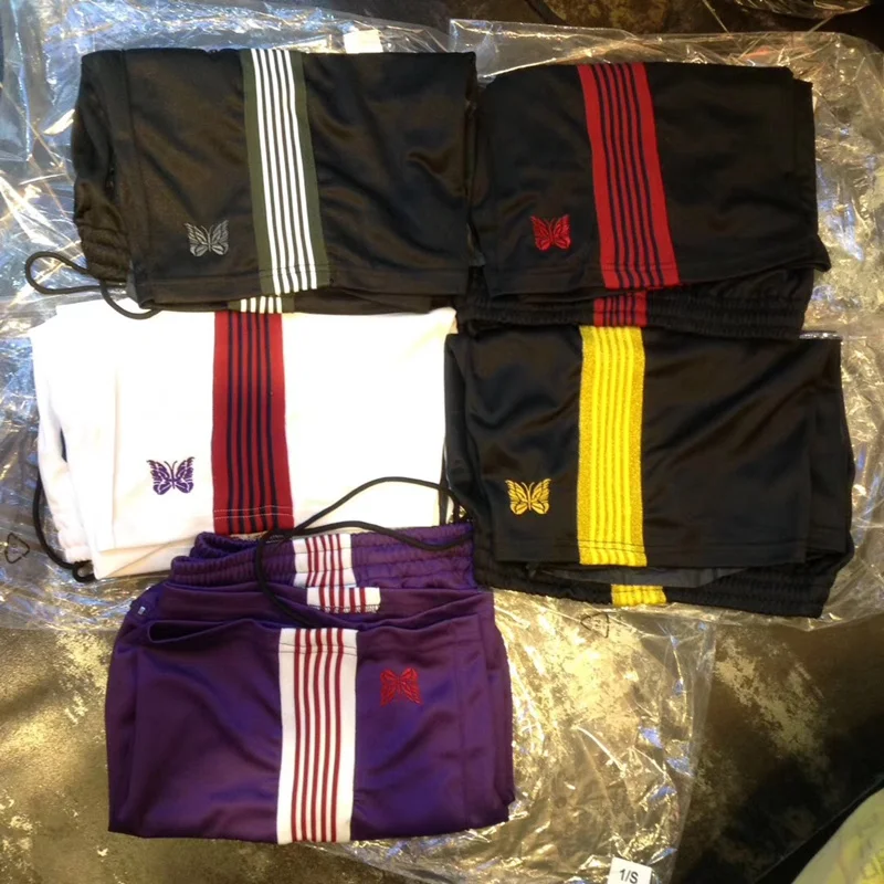 19 AWGE x Needles Shorts A$APROCKY Butterfly Embroidery Striped AWGE x Needles Shorts Drawstring Tracksuit Joggers AWGE Shorts
19 AWGE x Needles Shorts A$APROCKY Butterfly Embroidery Striped AWGE x Needles Shorts Drawstring Tracksuit Joggers AWGE Shorts