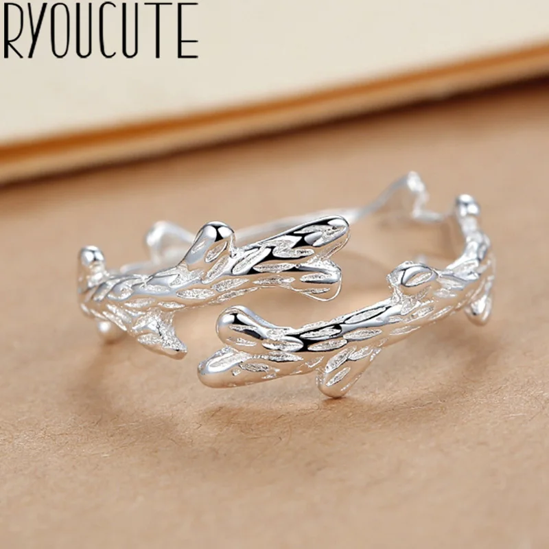 Bohemian Vintage 925 Sterling Silver Branch Rings for Women Bijoux Gift Female Adjustable Size Finger Rings Anillos Wholesale
Bohemian Vintage 925 Sterling Silver Branch Rings for Women Bijoux Gift Female Adjustable Size Finger Rings Anillos Wholesale
