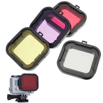 4PCS Underwater Diving Filter Lens Cover UV Filter for GoPro Hero 4 3+ Housing Case Top Quality
4PCS Underwater Diving Filter Lens Cover UV Filter for GoPro Hero 4 3+ Housing Case Top Quality
