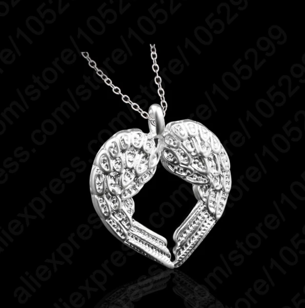 Wholesale New Fashion 925 Sterling Silver Chain Wing Heart Necklaces Pendants For Women Jewelry
Wholesale New Fashion 925 Sterling Silver Chain Wing Heart Necklaces Pendants For Women Jewelry
