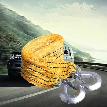 CHUNMU 3 Tons 3 Meter Universal Flsorescence Emergency Car Tow Cable Towing Strap Rope With Hooks For All Cars
CHUNMU 3 Tons 3 Meter Universal Flsorescence Emergency Car Tow Cable Towing Strap Rope With Hooks For All Cars