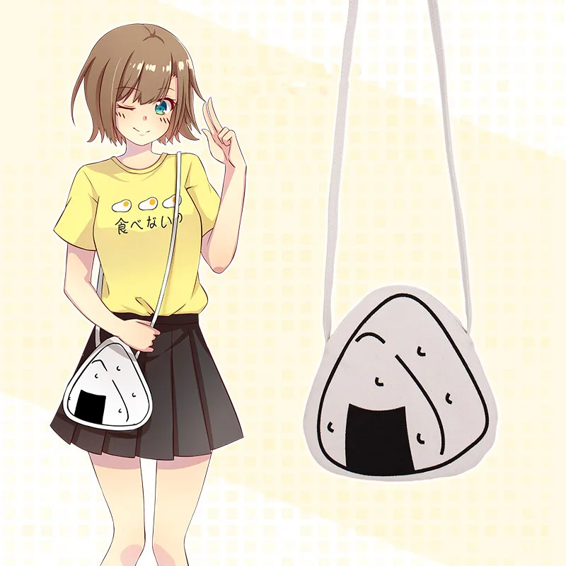 Little Onigiri Change Purse Coin Purse Lovely Sling Bag Shoulder Bags Daily Bag Cosplay Halloween Party Christmas Girl
Little Onigiri Change Purse Coin Purse Lovely Sling Bag Shoulder Bags Daily Bag Cosplay Halloween Party Christmas Girl