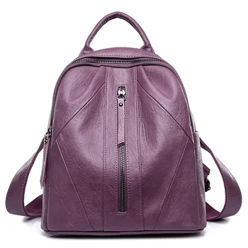 2018 New Arrival Women Soft Leather Backpack Female Schoolbag Travel Bag Fashion Small Lady Shoulder Backpack Bag
2018 New Arrival Women Soft Leather Backpack Female Schoolbag Travel Bag Fashion Small Lady Shoulder Backpack Bag