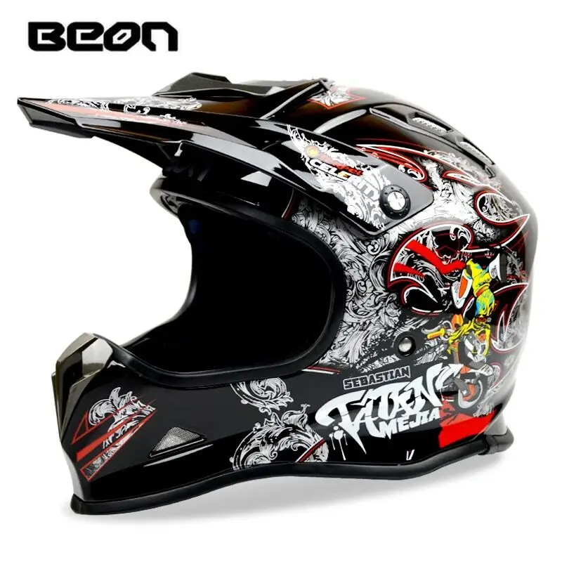 BEON-mx16 motorcycle helmet motocross helmet bicycle downhill DH rushing mountain cross helmet DOT certification capacete
BEON-mx16 motorcycle helmet motocross helmet bicycle downhill DH rushing mountain cross helmet DOT certification capacete