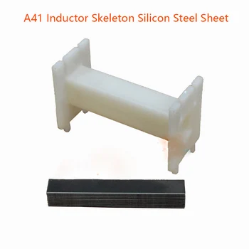 41 square skeleton + silicon steel sheet inductor coil plastic skeleton frequency divider core inductor skeleton spool connector
41 square skeleton + silicon steel sheet inductor coil plastic skeleton frequency divider core inductor skeleton spool connector
