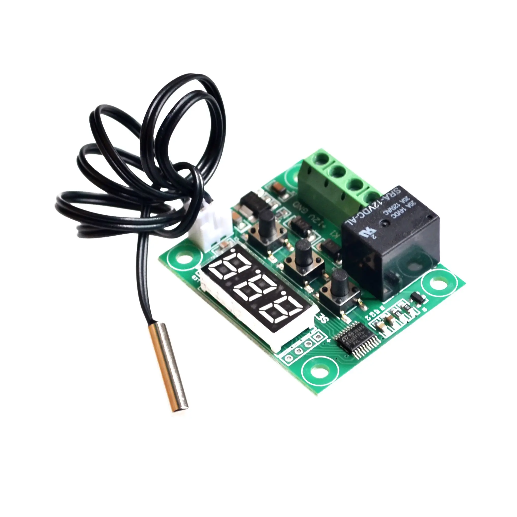 1PCS W1209 DC 12V heat cool temp thermostat temperature control switch temperature controller thermometer thermo controller
1PCS W1209 DC 12V heat cool temp thermostat temperature control switch temperature controller thermometer thermo controller