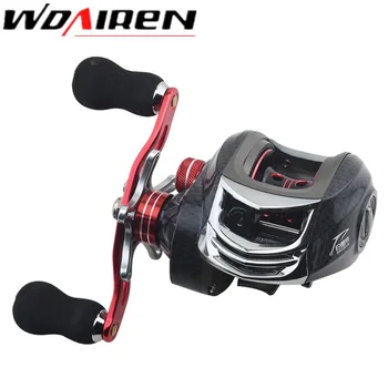 7.5KG/16.5LB Magnetic force Brake System Fishing Reel 12+1 Ball Bearings 6.3:1 Perfect Low Gear Ratio Baitcasting Reel
7.5KG/16.5LB Magnetic force Brake System Fishing Reel 12+1 Ball Bearings 6.3:1 Perfect Low Gear Ratio Baitcasting Reel