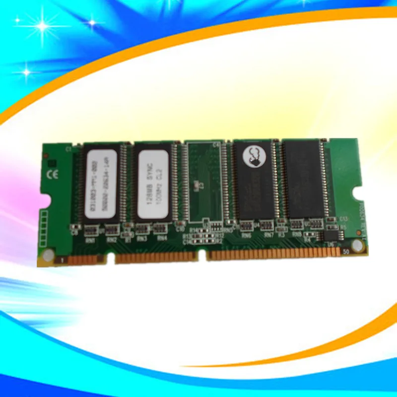 Original LaserJet 4200/4300/5100/9000/2550 128MB, 100-pin SDRAM DIMM memory module Q7709-67951
Original LaserJet 4200/4300/5100/9000/2550 128MB, 100-pin SDRAM DIMM memory module Q7709-67951