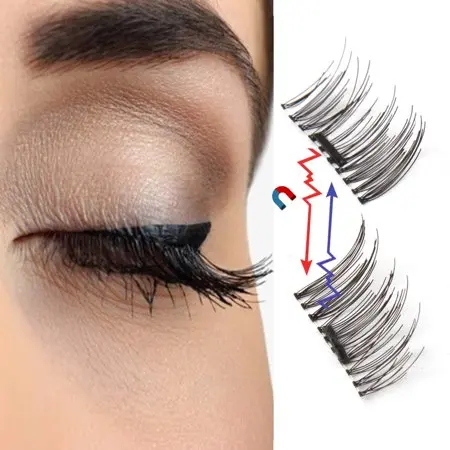 3D Magnetic False Eyelashes 0.2mm Ultra-thin Reusable Glue-free lightweight Fake Eyelashes Extension for Natural 1Pair/4Pcs
3D Magnetic False Eyelashes 0.2mm Ultra-thin Reusable Glue-free lightweight Fake Eyelashes Extension for Natural 1Pair/4Pcs