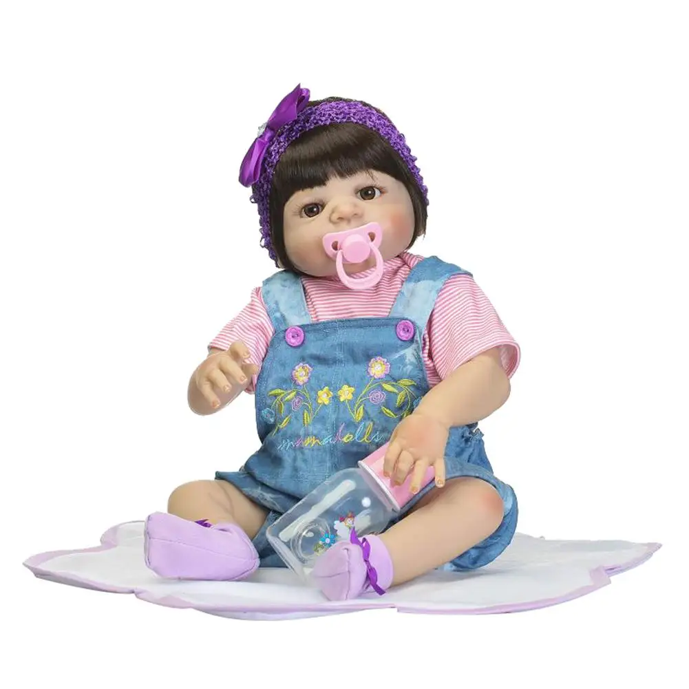Fashion 22inch Lifelike Reborn Baby Doll Vinyl Silicone Children Accompany Toy Gift
Fashion 22inch Lifelike Reborn Baby Doll Vinyl Silicone Children Accompany Toy Gift