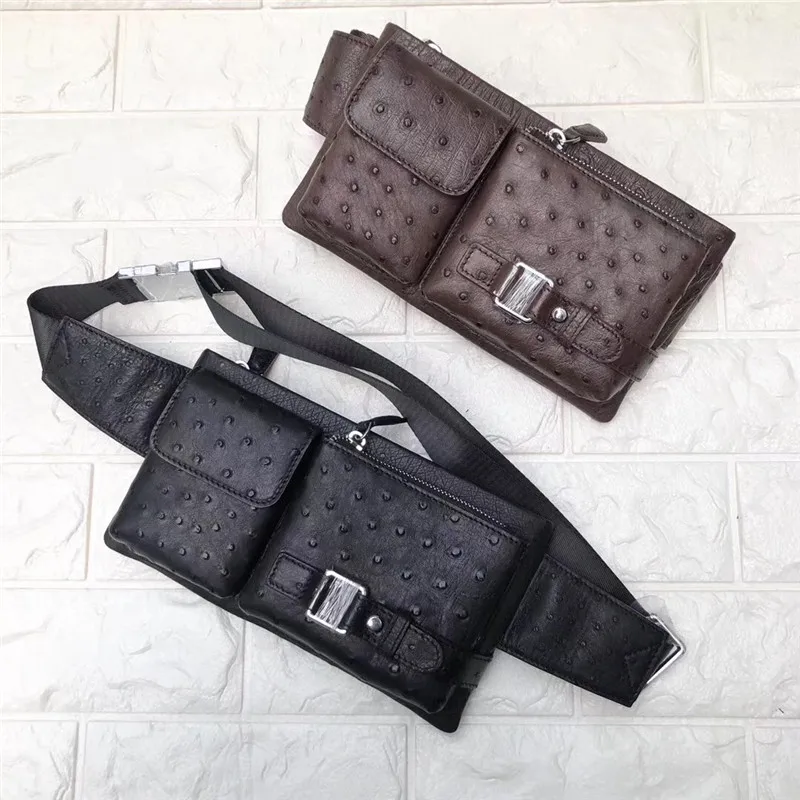 Casual Style Genuine Real Ostrich Skin Men's Small Waist Packs Exotic Authentic Leather Male Crossbody Chest Messenger Bag
Casual Style Genuine Real Ostrich Skin Men's Small Waist Packs Exotic Authentic Leather Male Crossbody Chest Messenger Bag