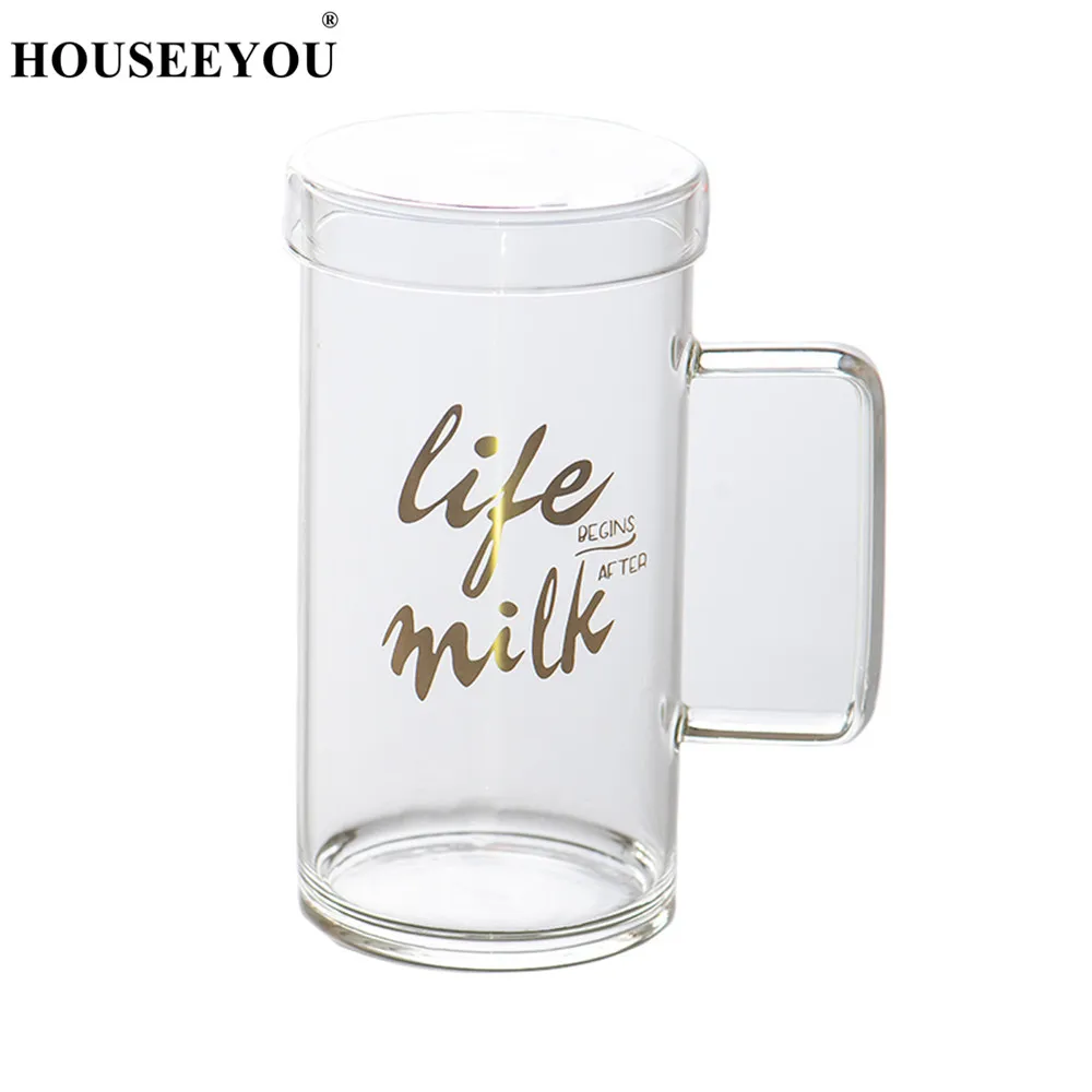 HOUSEEYOU Big Capacity Drinking Glass Cup with Cover and Handle Beer Steins Juicer Tea Water Cups Mug Bottle Bar Restaurant Tool
HOUSEEYOU Big Capacity Drinking Glass Cup with Cover and Handle Beer Steins Juicer Tea Water Cups Mug Bottle Bar Restaurant Tool