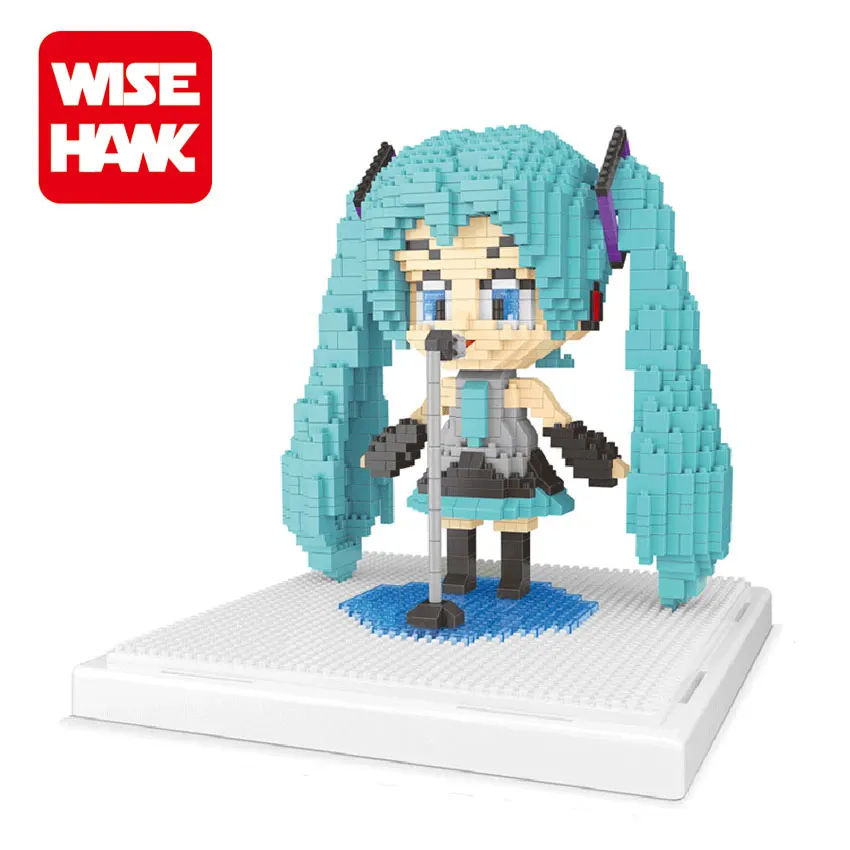 WiseHawk Big Size Hatsune Miku Action Figure Nanoblocks DIY Cosplay Diamond Model Building Brick Christmas Gift Educational Toys
WiseHawk Big Size Hatsune Miku Action Figure Nanoblocks DIY Cosplay Diamond Model Building Brick Christmas Gift Educational Toys