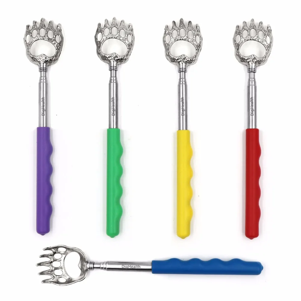 Practical Handy Stainless Telescoping Massage Self Back Scratcher Bear Claw Back Itching Scratchers Multicolor Back scratcher
Practical Handy Stainless Telescoping Massage Self Back Scratcher Bear Claw Back Itching Scratchers Multicolor Back scratcher