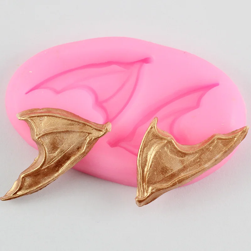 3D Halloween Silicone Mold Bat Wings Fondant Mold DIY Cake Decorating Tools Cookie Baking Candy Clay Chocolate Gumpaste Moulds
3D Halloween Silicone Mold Bat Wings Fondant Mold DIY Cake Decorating Tools Cookie Baking Candy Clay Chocolate Gumpaste Moulds
