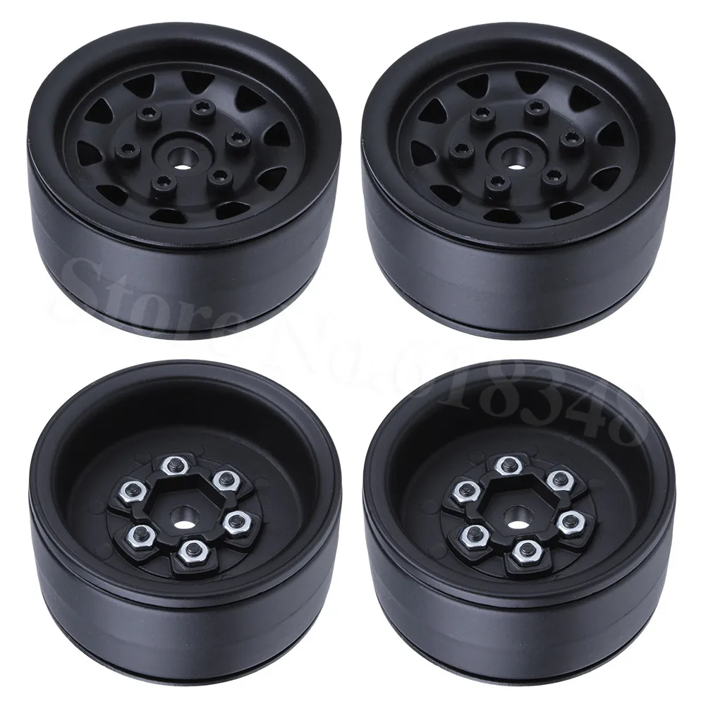 Heavy Aluminum 1.9 Beadlock Wheels Rims 12mm Hex for 1:10 RC Crawler Cars Truck Traxxas TRX4 Axial SCX10 90046 RC4WD D90 CC01
Heavy Aluminum 1.9 Beadlock Wheels Rims 12mm Hex for 1:10 RC Crawler Cars Truck Traxxas TRX4 Axial SCX10 90046 RC4WD D90 CC01