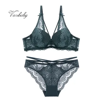 Varsbaby new sexy push up lace bras underwire underwear bow breathable panties for women
Varsbaby new sexy push up lace bras underwire underwear bow breathable panties for women