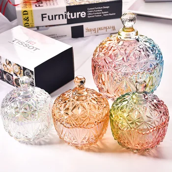 Quail 8 Inch Colorful Glass Crystal Candy Jar with Lid,Jewelry Box,Food Jar,Makeup Brush Holder,Wedding Candy Buffet Jars
Quail 8 Inch Colorful Glass Crystal Candy Jar with Lid,Jewelry Box,Food Jar,Makeup Brush Holder,Wedding Candy Buffet Jars