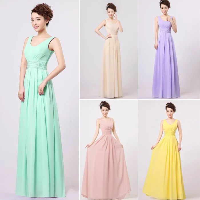 Free shipping 2016 Hot V-neck Shoulder A-line Floor-Length Long Bridesmaid Dresses Plus Size Solid Color
Free shipping 2016 Hot V-neck Shoulder A-line Floor-Length Long Bridesmaid Dresses Plus Size Solid Color