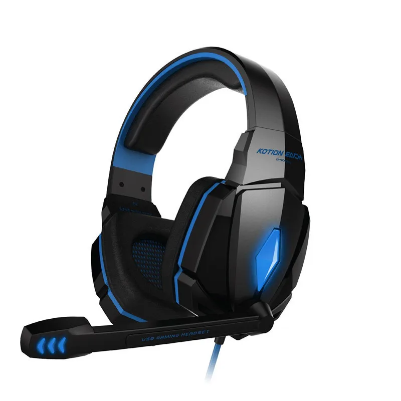 Each G4000 Glowing font b Headphones b font Gaming Headset for PC Gamer font b Headphones