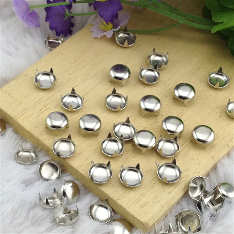 Retail 500pcs/lot 5mm Silver Round Studs Metal Nailhead Punk Prong Spikes DIY Rivet Clothing Accessorry Wholesale/Free Shipping
Retail 500pcs/lot 5mm Silver Round Studs Metal Nailhead Punk Prong Spikes DIY Rivet Clothing Accessorry Wholesale/Free Shipping