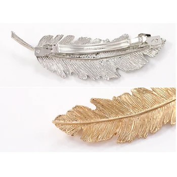1PCS Hair Pins Barrette Metal Clip Hair Clips Hairdressing Hair Accessories For Women Giltter Leaf Clips Hairdresser 2 Colors
1PCS Hair Pins Barrette Metal Clip Hair Clips Hairdressing Hair Accessories For Women Giltter Leaf Clips Hairdresser 2 Colors