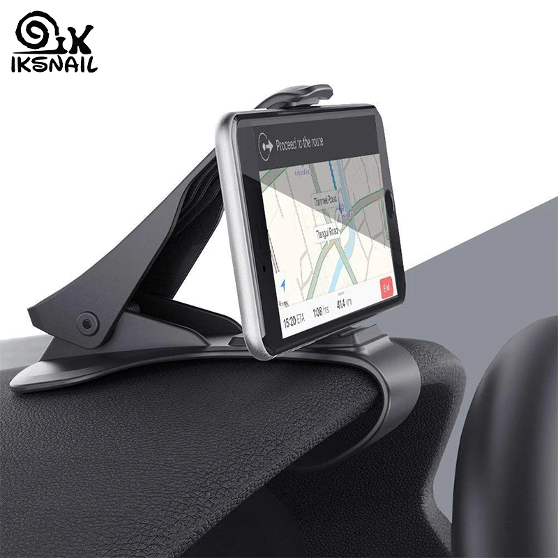 IKSNAIL Car Phone GPS Holder HUD GPS Phone Universal Cradle Crocodile Dashboard Mount Clip navigation Bracket for Safe Driving
IKSNAIL Car Phone GPS Holder HUD GPS Phone Universal Cradle Crocodile Dashboard Mount Clip navigation Bracket for Safe Driving