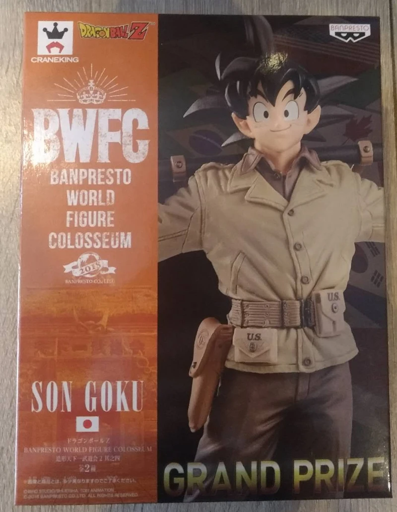 Presale original Banpresto Dragon Ball Z DBZ World figurine Colosseum SC9 BWFC2 military Goku model Figurals Brinquedos
Presale original Banpresto Dragon Ball Z DBZ World figurine Colosseum SC9 BWFC2 military Goku model Figurals Brinquedos