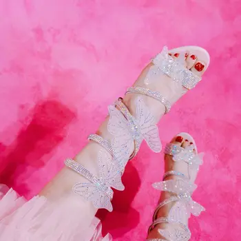 JELLYFOND Personality Rhinestone Gladiator Sandals Women Sexy High Heel Crystal Summer Sandals 2019 Bling Party Wedding Shoes
JELLYFOND Personality Rhinestone Gladiator Sandals Women Sexy High Heel Crystal Summer Sandals 2019 Bling Party Wedding Shoes
