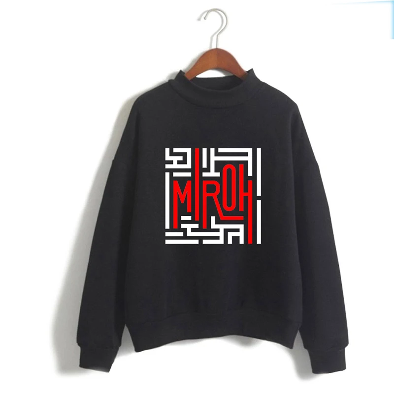 Stray Kids Kpop Turtleneck Sweatshirts Women/Men Fashion Long Sleeve Sweatshirt Pullovers Female Streetwear Hiiphop K Pop Tops
Stray Kids Kpop Turtleneck Sweatshirts Women/Men Fashion Long Sleeve Sweatshirt Pullovers Female Streetwear Hiiphop K Pop Tops