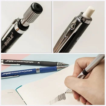 High Quality 2.0mm Mechanical Pencil Lead Holder With 2B Lead Refill Automatic Pencil Sketch Tool for Drawing Writing Art Supply
High Quality 2.0mm Mechanical Pencil Lead Holder With 2B Lead Refill Automatic Pencil Sketch Tool for Drawing Writing Art Supply