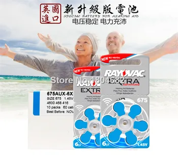 60 x Zinc Air Rayovac Extra High Performance Hearing Aid Battery,675 A675 PR44 Hearing Aid Batteries, Free Shipping !!
60 x Zinc Air Rayovac Extra High Performance Hearing Aid Battery,675 A675 PR44 Hearing Aid Batteries, Free Shipping !!
