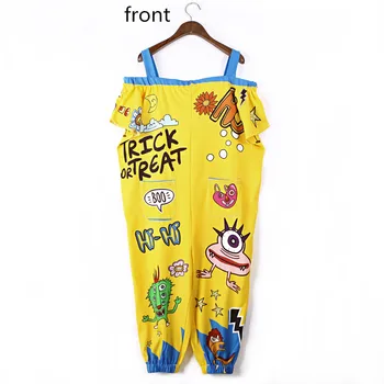 just.be.never women summer hip hop overalls jumpsuit off the shoulder yellow blue cartoon print strap pants rompers streetwear
just.be.never women summer hip hop overalls jumpsuit off the shoulder yellow blue cartoon print strap pants rompers streetwear