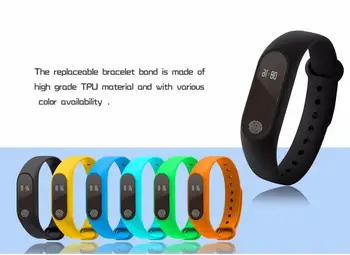 

TWISTER.CK Smart Bracelet Heart Rate Monitor Fitness Tracker Waterproof Smart Band Wristband for Android IOS