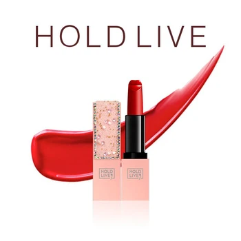 HOLD LIVE Brand 6 colors Diamonds Peach Blossom Edition Lipstick Flower drill Pink girl Lip makeup
HOLD LIVE Brand 6 colors Diamonds Peach Blossom Edition Lipstick Flower drill Pink girl Lip makeup