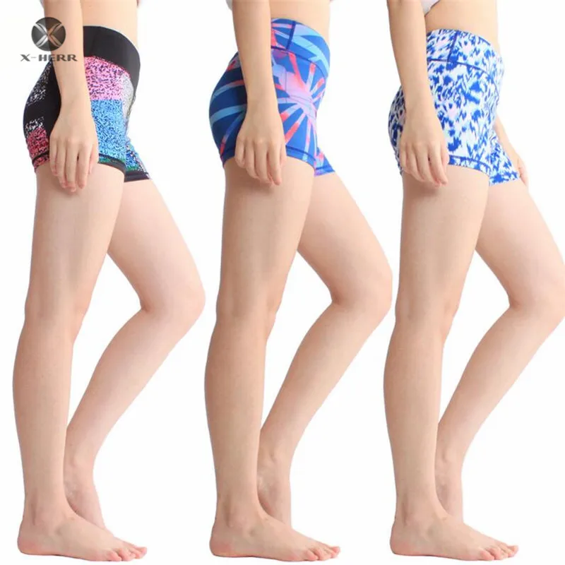X-HERR Quick Dry Elastic Female Sports Shorts Sports Wear Women shorts Exercise Yoga Short For Women Print Sport Panties
X-HERR Quick Dry Elastic Female Sports Shorts Sports Wear Women shorts Exercise Yoga Short For Women Print Sport Panties