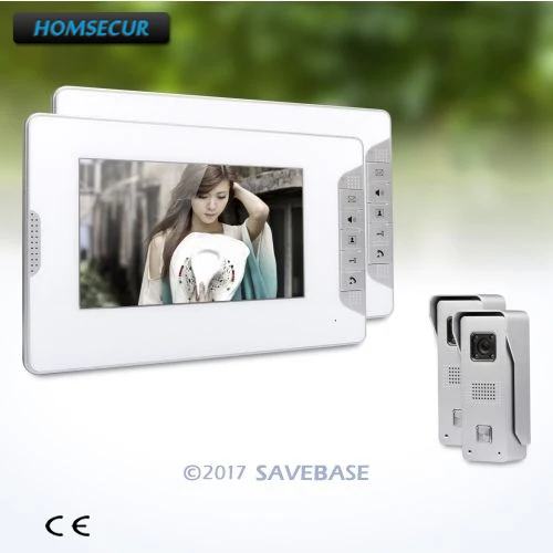 HOMSECUR 7" Hands-free Video Security Intercom System With Real-time Outdoor Monitoring For Home Security
HOMSECUR 7" Hands-free Video Security Intercom System With Real-time Outdoor Monitoring For Home Security