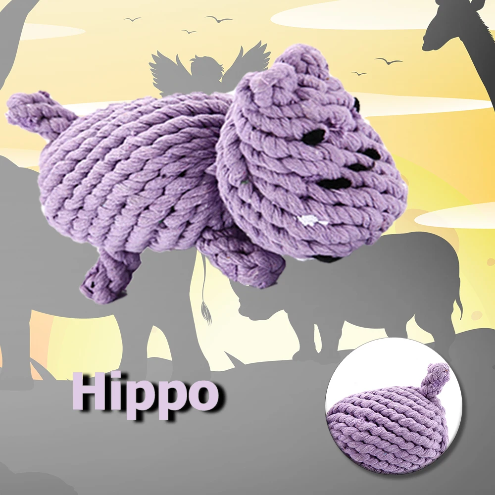 hippo dog toys