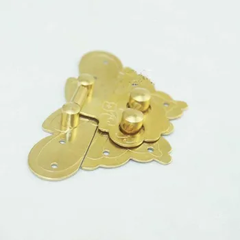 Brass Butterfly Buckle Hasp Hasp Wooden Wine Box With Lock Buckle Antique Padlock Hardware,Yellow/Gold Color,58*38mm
Brass Butterfly Buckle Hasp Hasp Wooden Wine Box With Lock Buckle Antique Padlock Hardware,Yellow/Gold Color,58*38mm