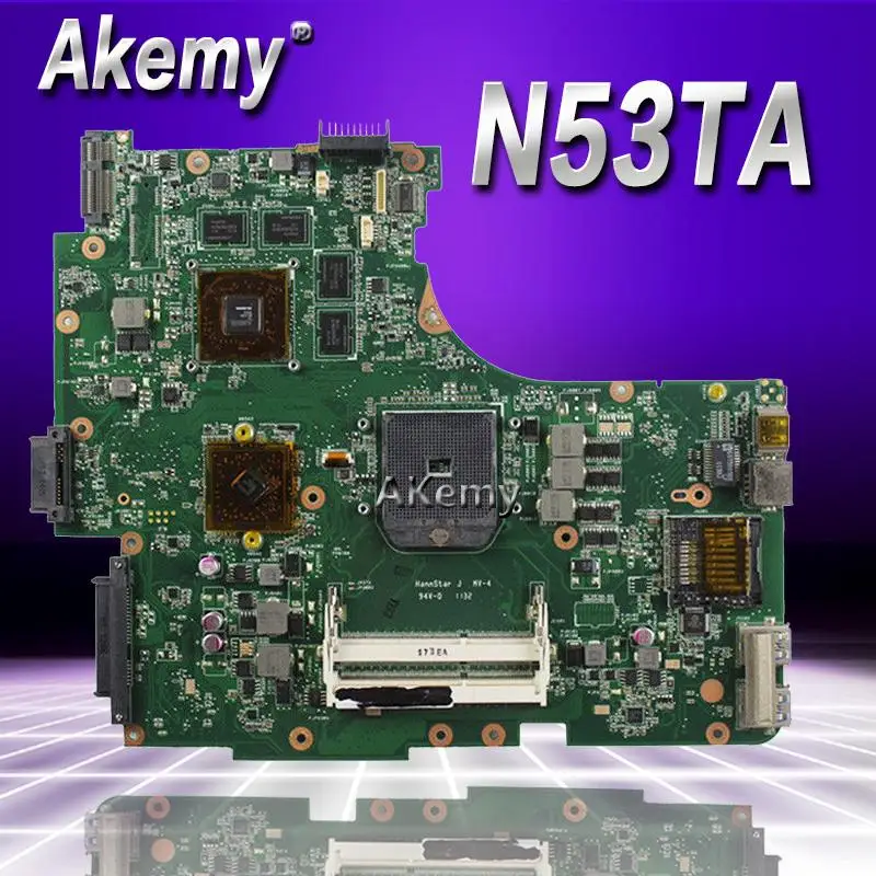 Akemy N53TA Laptop motherboard for ASUS N53TA N53TK N53T N53 Test original mainboard
Akemy N53TA Laptop motherboard for ASUS N53TA N53TK N53T N53 Test original mainboard