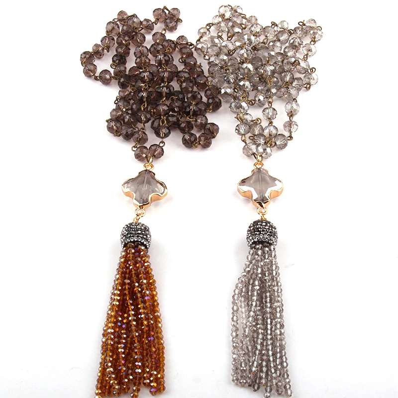 Free Shipping Fashion Bohemian Jewelry Glass Rosary Chain Dia Plum Blossom Crystal Tassel Pendant Necklaces
Free Shipping Fashion Bohemian Jewelry Glass Rosary Chain Dia Plum Blossom Crystal Tassel Pendant Necklaces