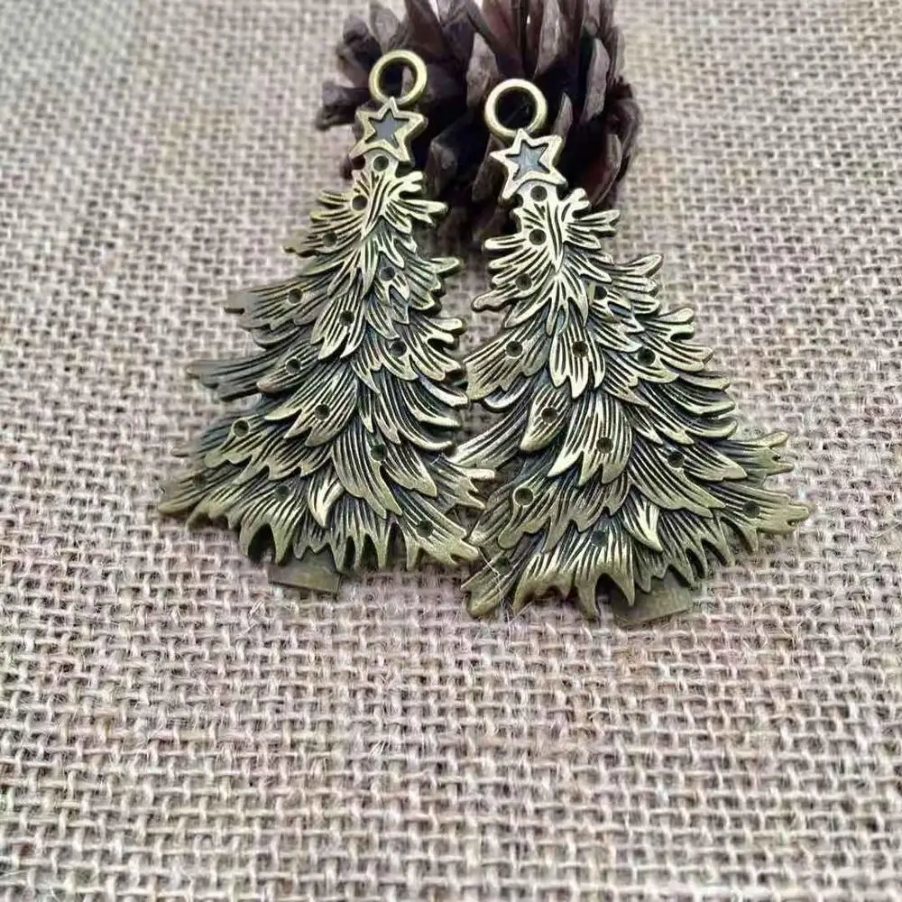 Vintge 4 pcs Christmas tree charms alloy Christmas tree Pendants fit DIY handmade necklace earring bracelet Jewelry Making
Vintge 4 pcs Christmas tree charms alloy Christmas tree Pendants fit DIY handmade necklace earring bracelet Jewelry Making